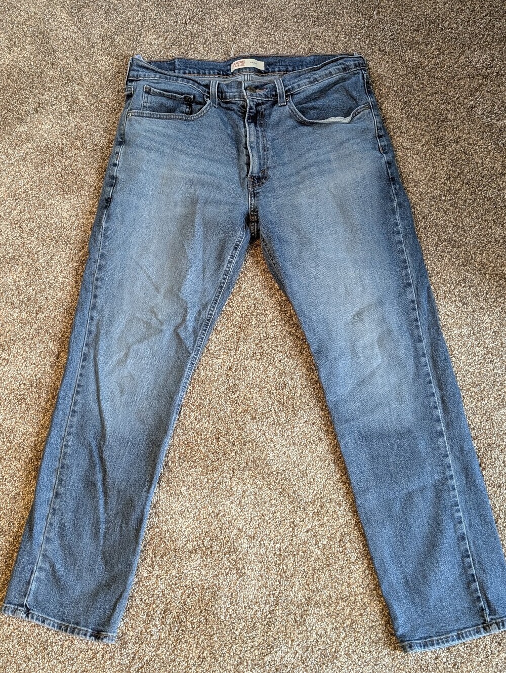 Signature by Levi Strauss Athletic Fit Jeans 34x32 Medium Wash
